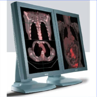 Dual Head 3MP Barco Nio Color LCD Display System - 5 Year Warranty